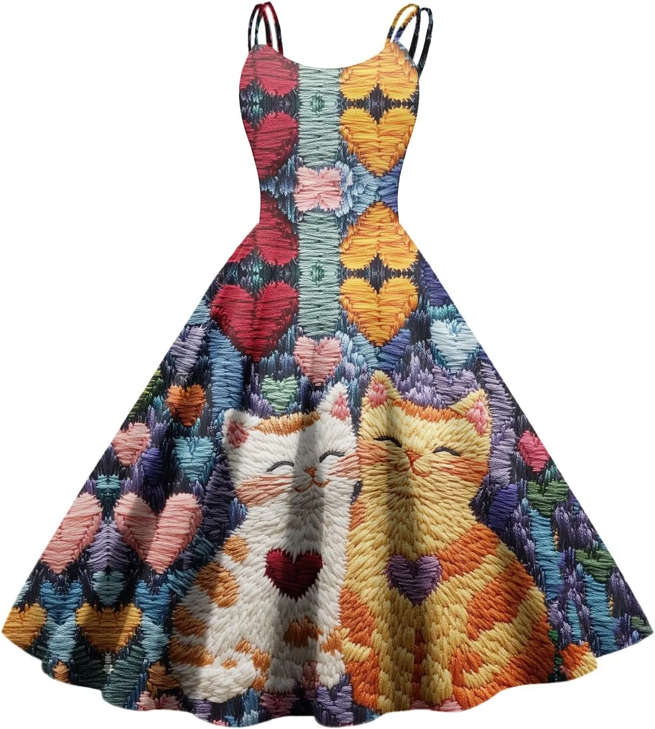 Women's Casual Fashion Print Sexy Off Shoulder Punk Retro Dress Retro Dress Dress