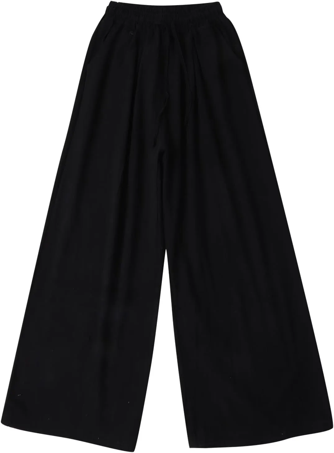 Women's Cotton and Linen Women's Spring and Autumn Linen Literary Loose and Versatile Plus Size
