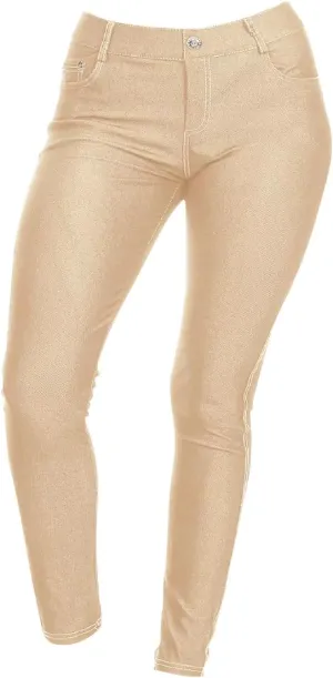 Women's Curvy Totally Women Retro High Waisted Elastic Slim Embroidered Jeans High Waisted Stretchy Skinny Jeans