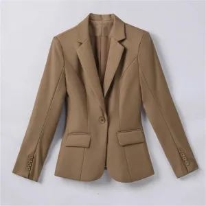 Women's Formal Business Blazer Skirt Suits Female Professional Blazer Bodycon Pencil Skirt 2Pc Set