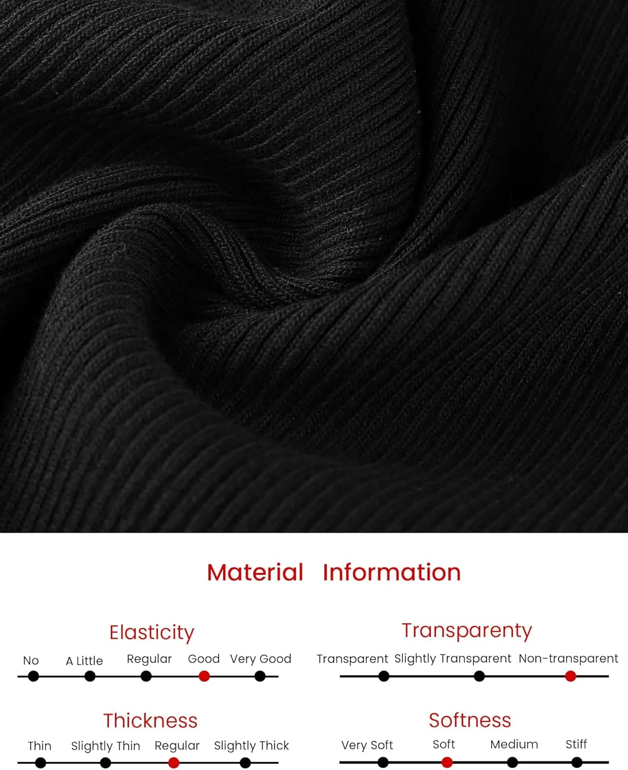 Women's Pleated Sweater Dress Ribbed Contrast Color Elegant Dress