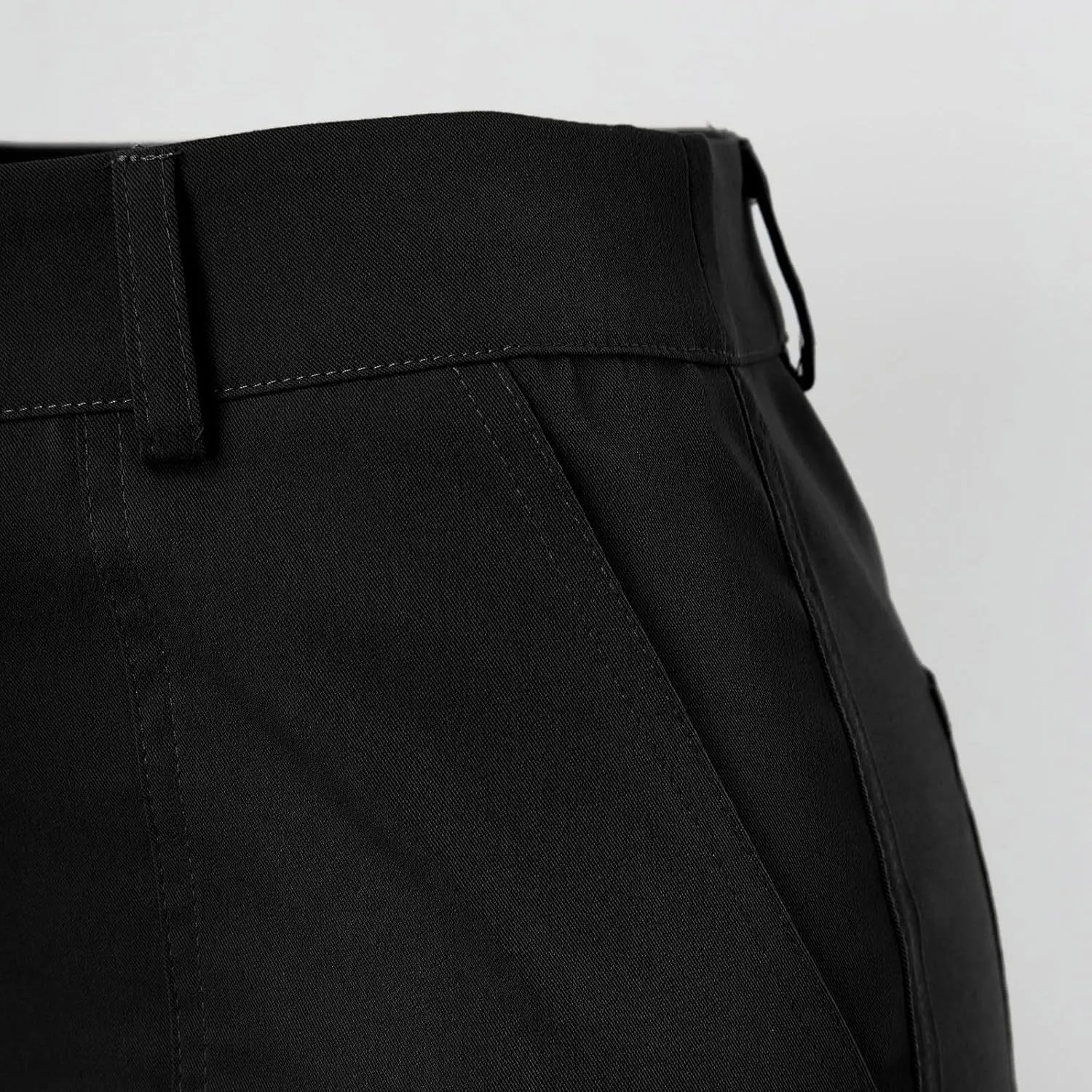 Women's Pocket High Waist Workwear Pants Casual Versatile Pants Plus Size Bell Bottoms