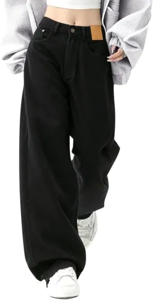 Women's Pocket High Waist Workwear Pants Casual Versatile Pants Plus Size Bell Bottoms