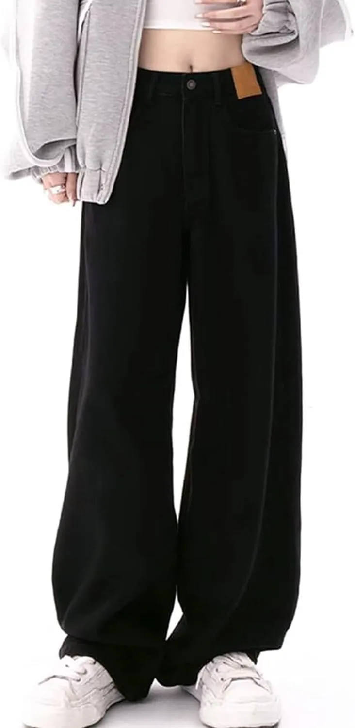 Women's Pocket High Waist Workwear Pants Casual Versatile Pants Plus Size Bell Bottoms