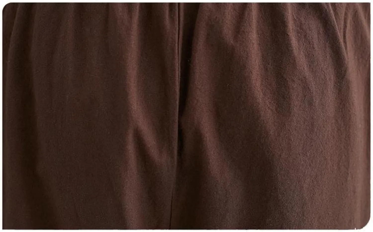 Women's Solid Straight Wide Leg Cropped Trousers Summer Lightweight Cotton Soft Comfy Plus Size Baggy Versatile Pants