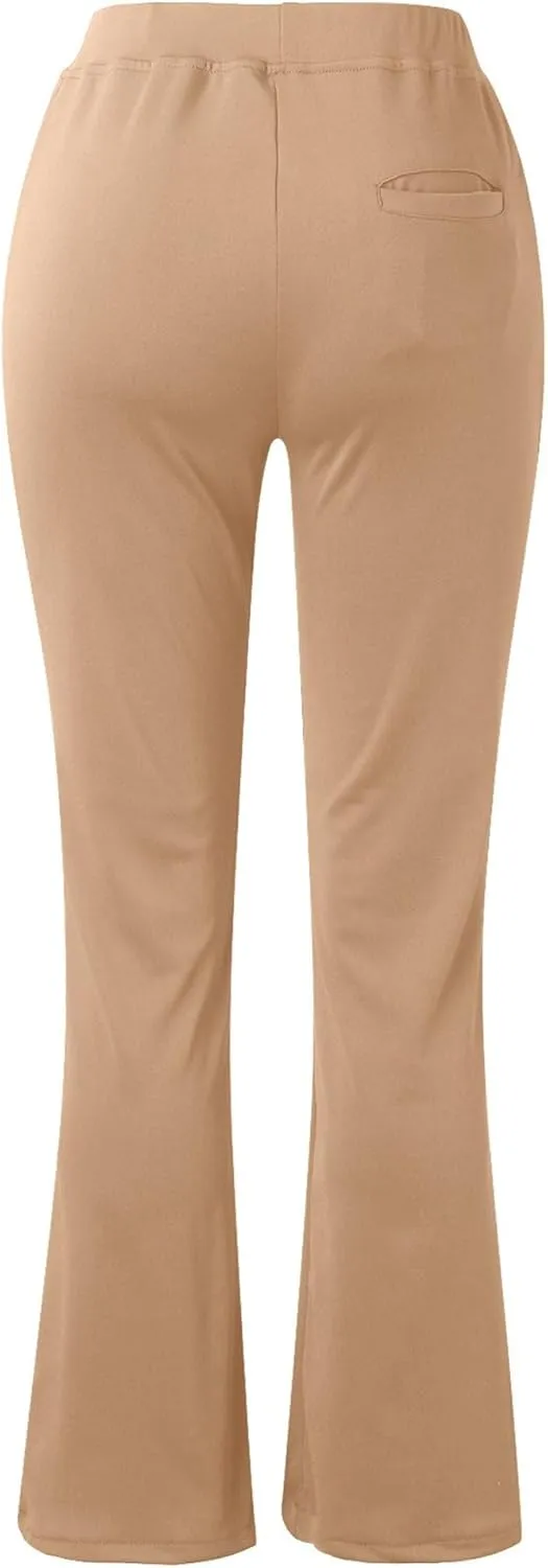 Women's Temperament High Waist Yoga Pants Daily Essential Versatile Sweatpants Trendy Simple Comfortable Trousers