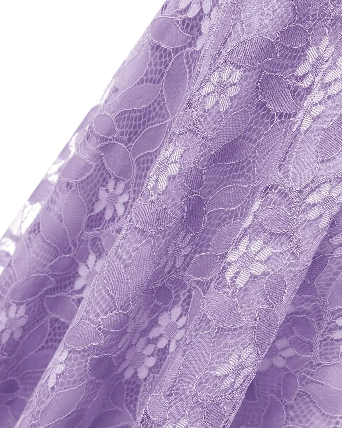 Womens Vintage Lace Floral Wedding Party Dress Short Aline Cocktail Swing Dress